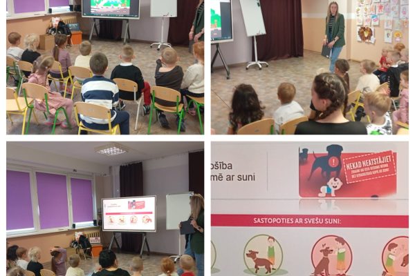 Izglītojošas nodarbības par traumatisma profilaksi pirmsskolas izglītības iestāžu bērniem